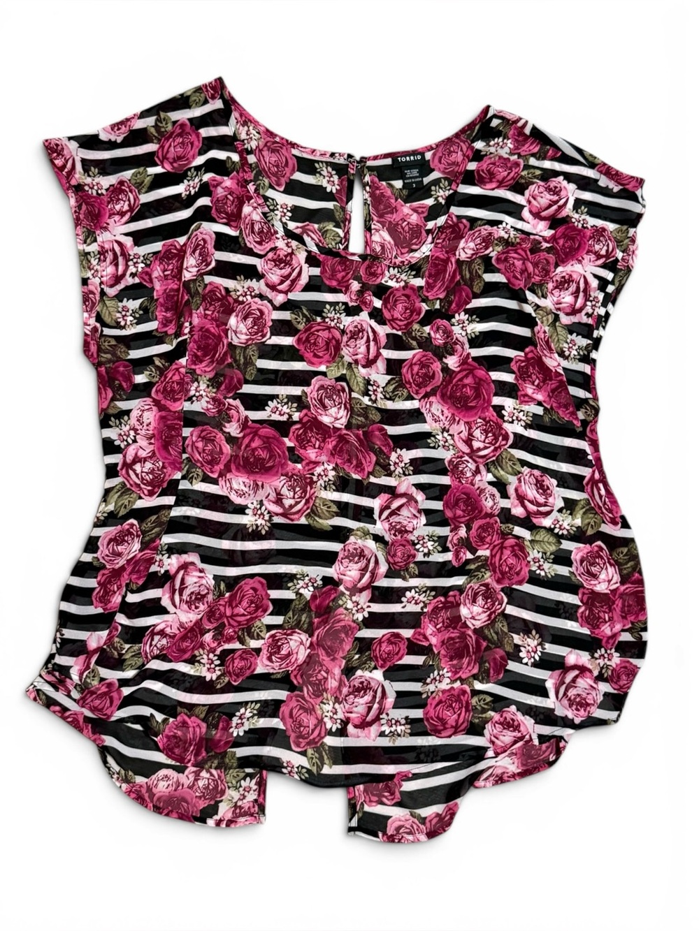 Women’s Torrid Open Back Cover Up Blouse